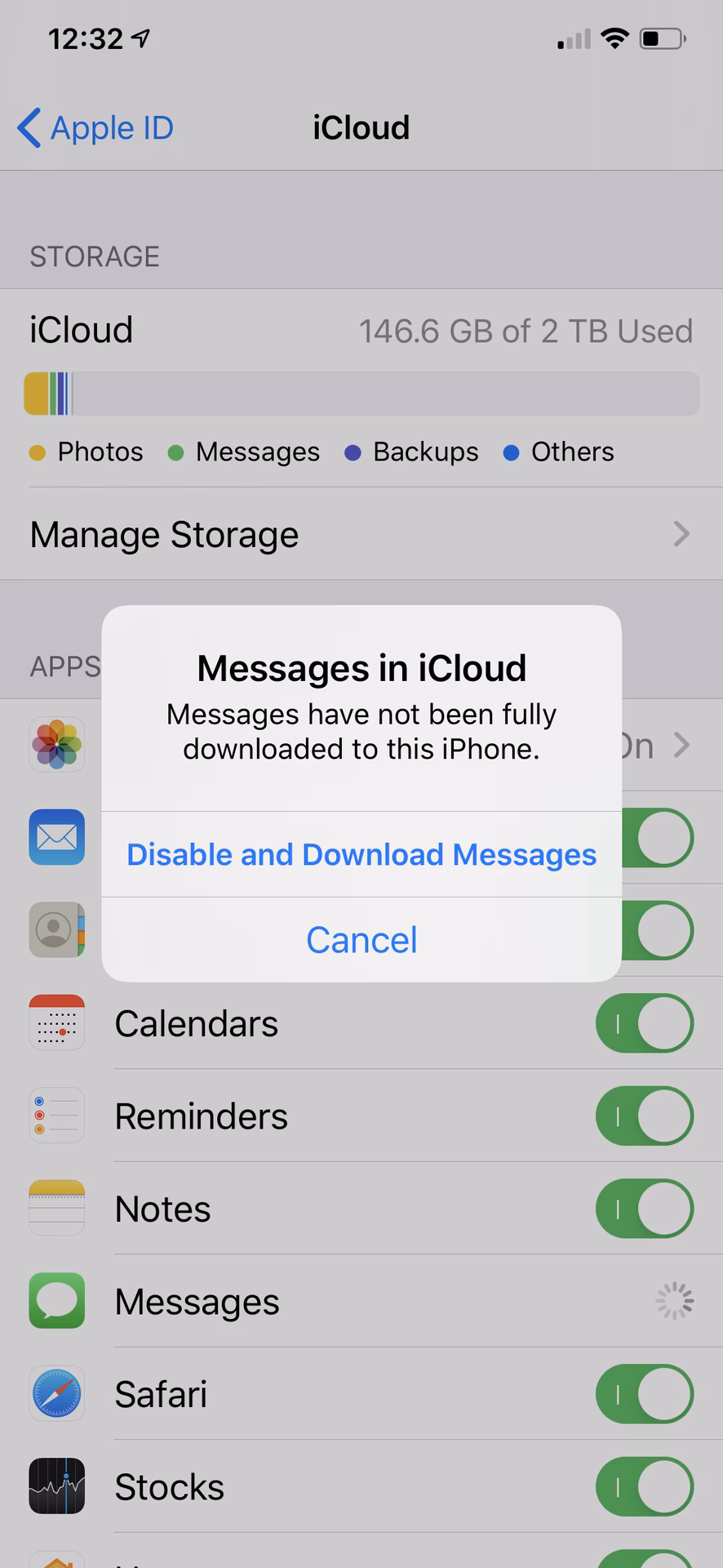 How do I FIX messages indexing problems on iPhone?