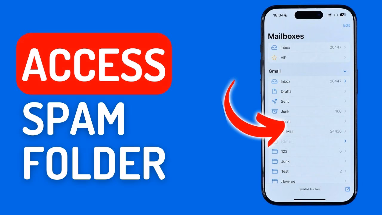 How do I get rid of Junk Mail on my iPhone?