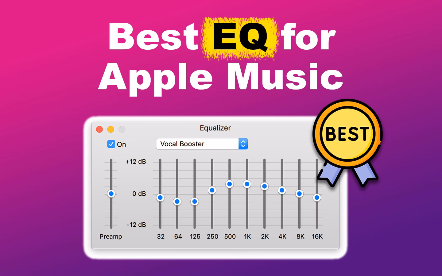How to set EQ on iPhone?