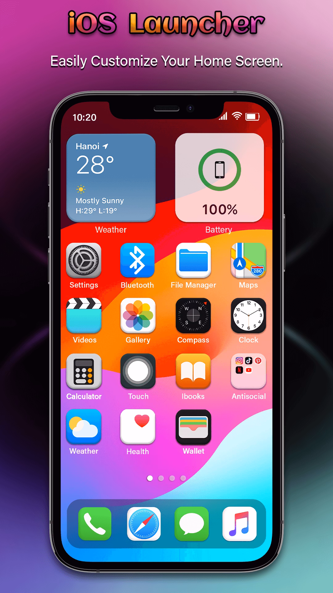 What is iPhone launcher?