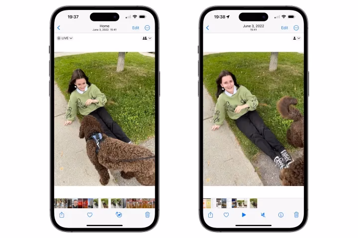 How to save a live photo on iPhone?