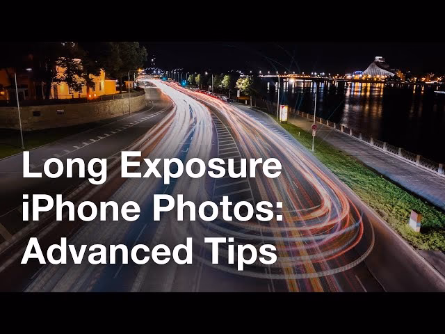 Can iPhone take long-exposure photos?