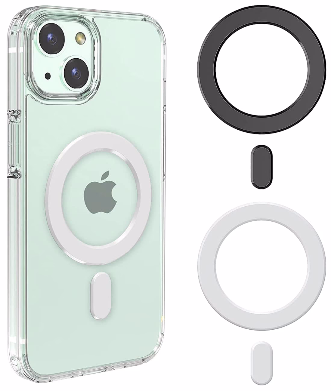 How do I Charge my iPhone with a magnetic puck?