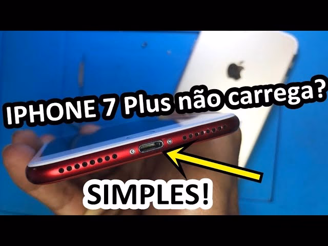 Como resolver o problema de carregamento do iPhone?