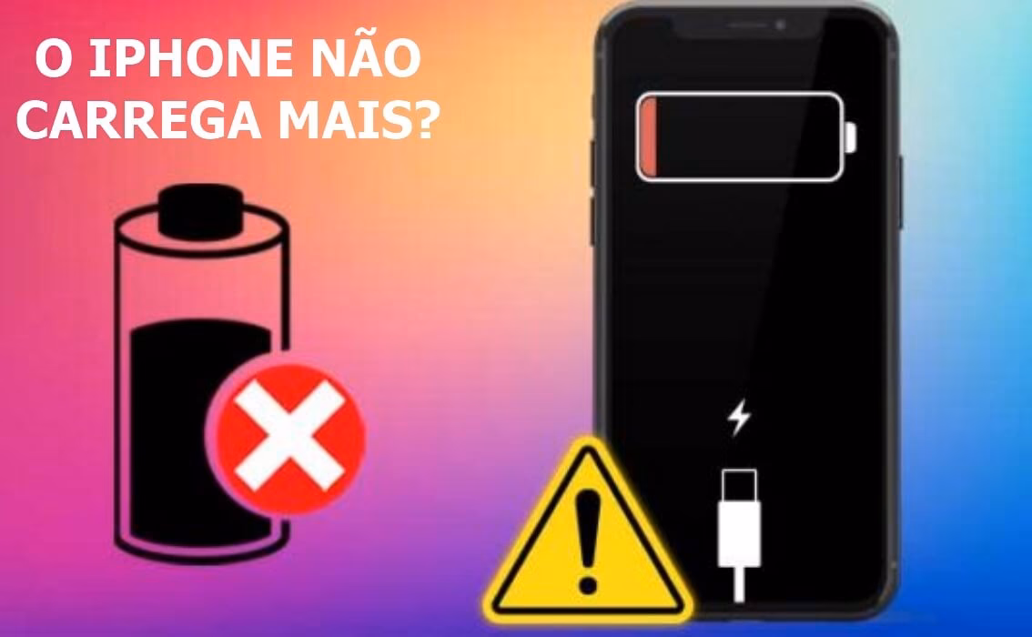 Por que o iPhone só carrega 80% e depois para?