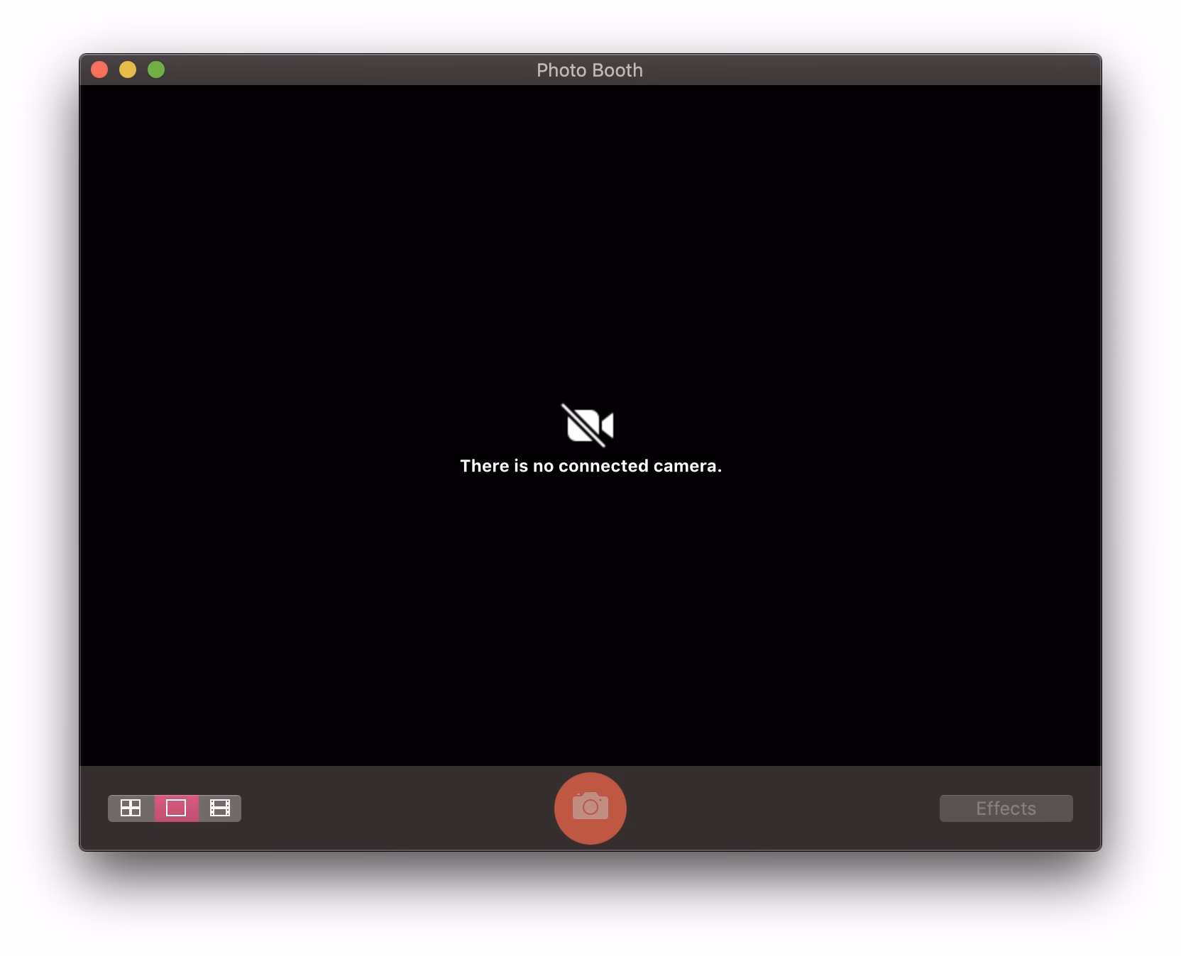 Why is my Mac not detecting the camera?