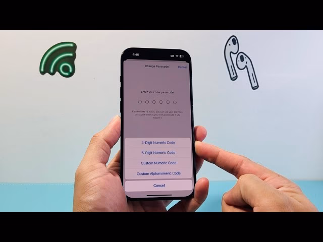 How to fix iPhone asking for 6 digit passcode?