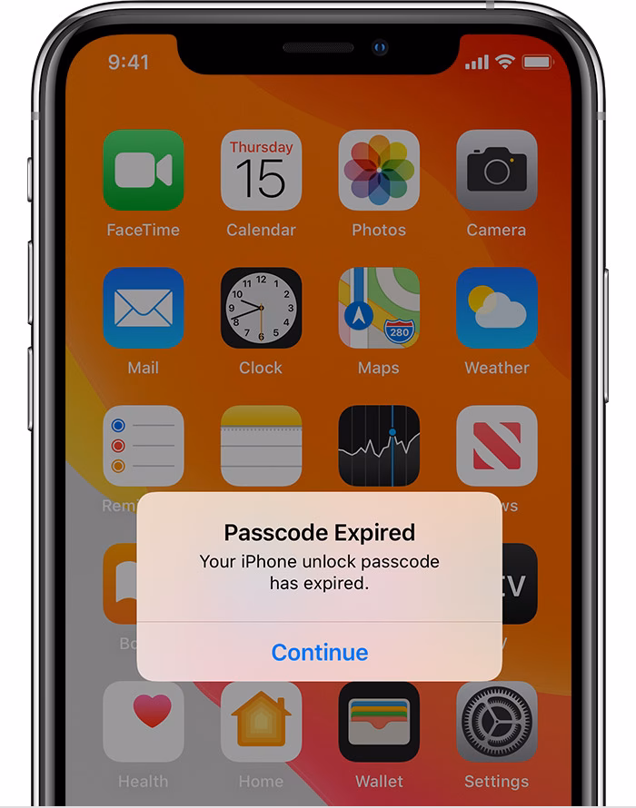 How to avoid iPhone passcode requirement pop-up?