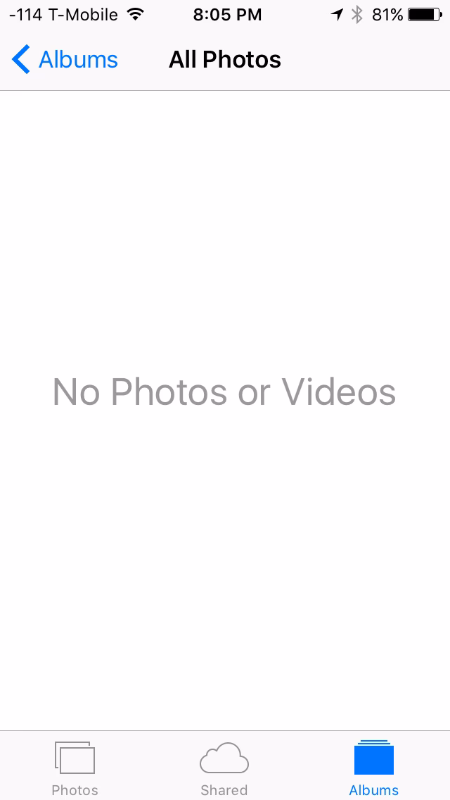 What happens if iCloud Photo Library is turned on?