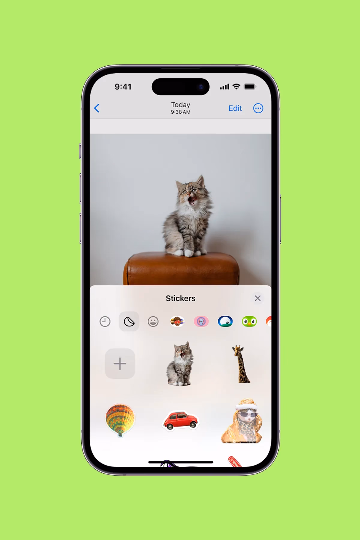 How to add stickers to videos on iPhone?