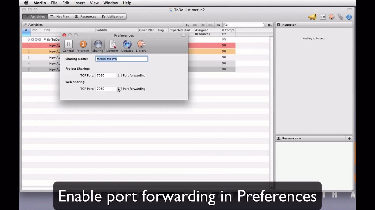 How do I configure port forwarding in Personal Hotspot?