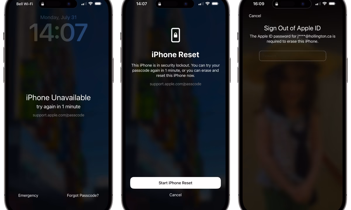 Does turning off emergency calling affect other emergency features on iPhone?
