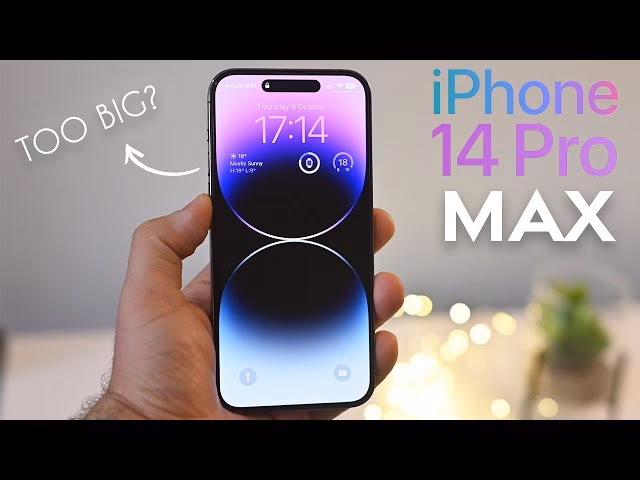 Is the iPhone 13 Pro Max too big for most people?