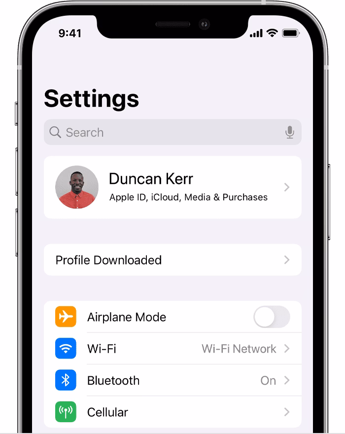 How to install configuration profile on iPhone?