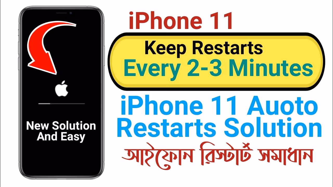 How to fix iPhone constantly rebooting?