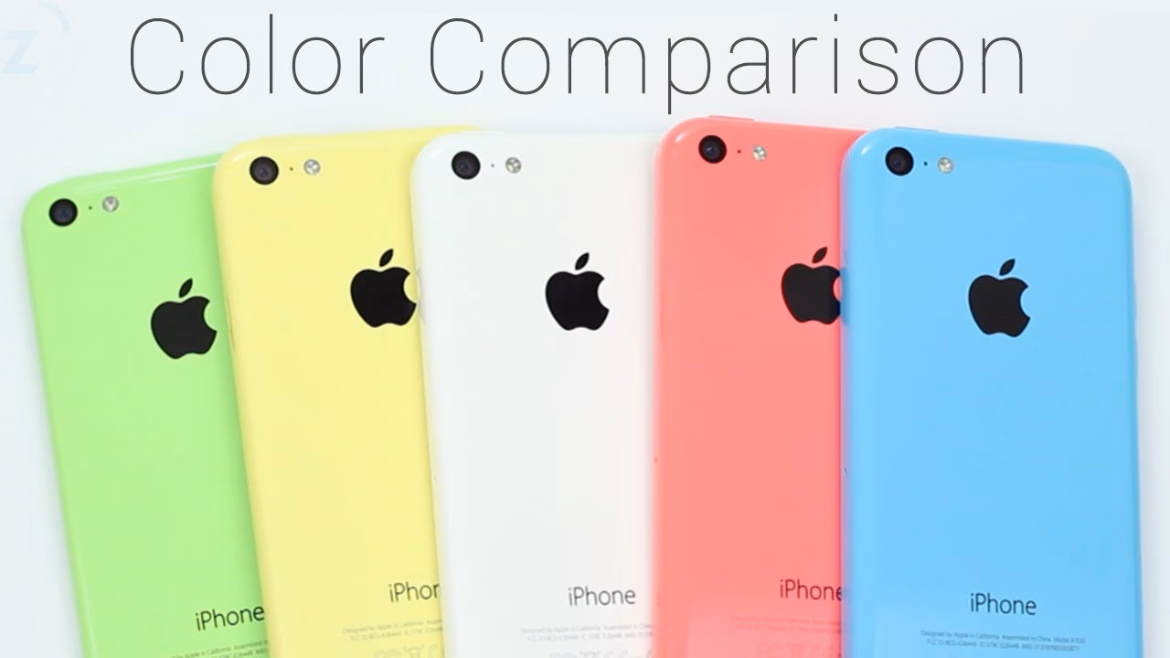 What color is the iPhone 5S?