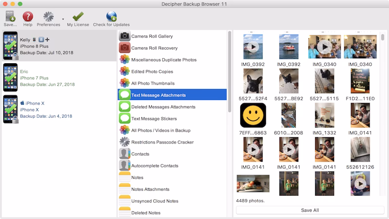 How to save photos on an iPhone?