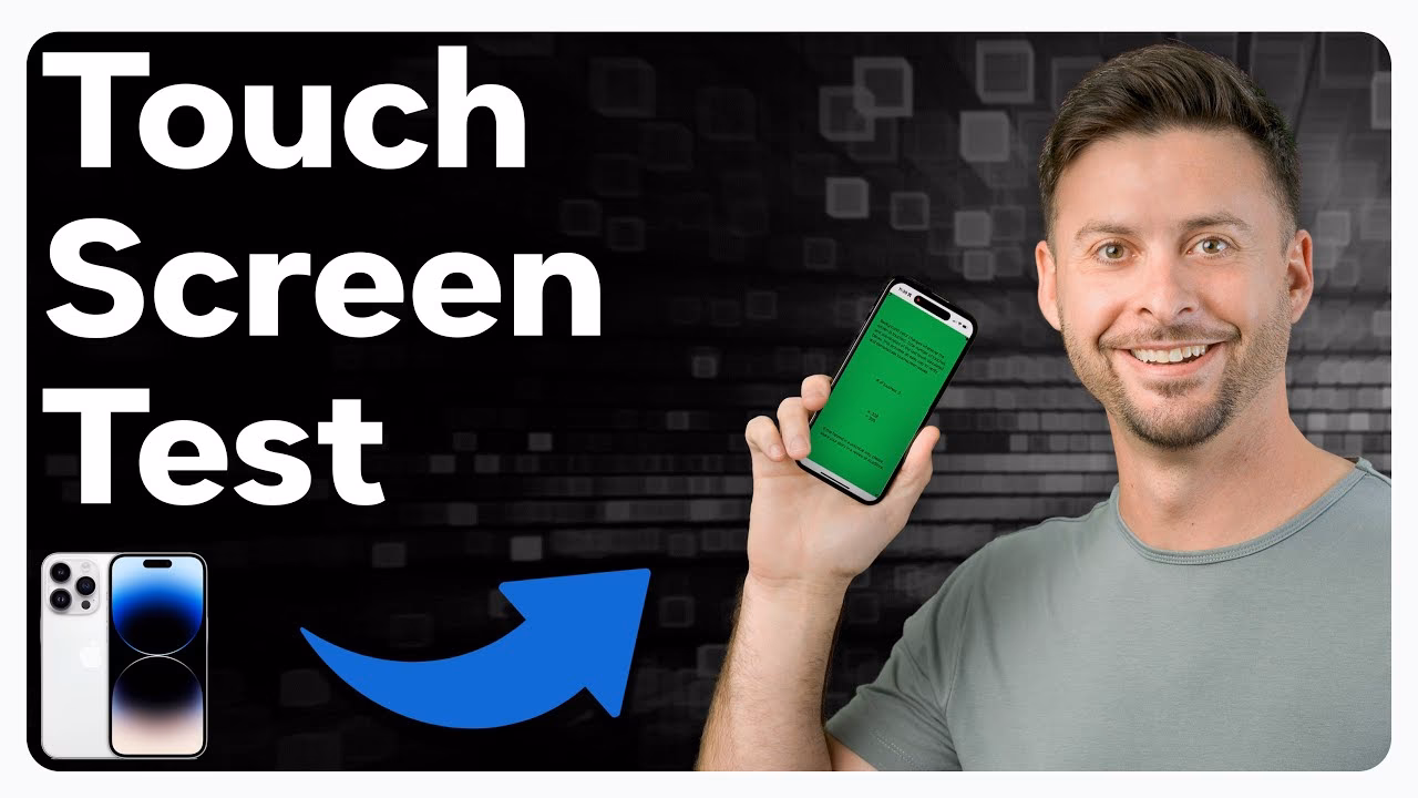 How do I run a diagnostic test on my iPhone?