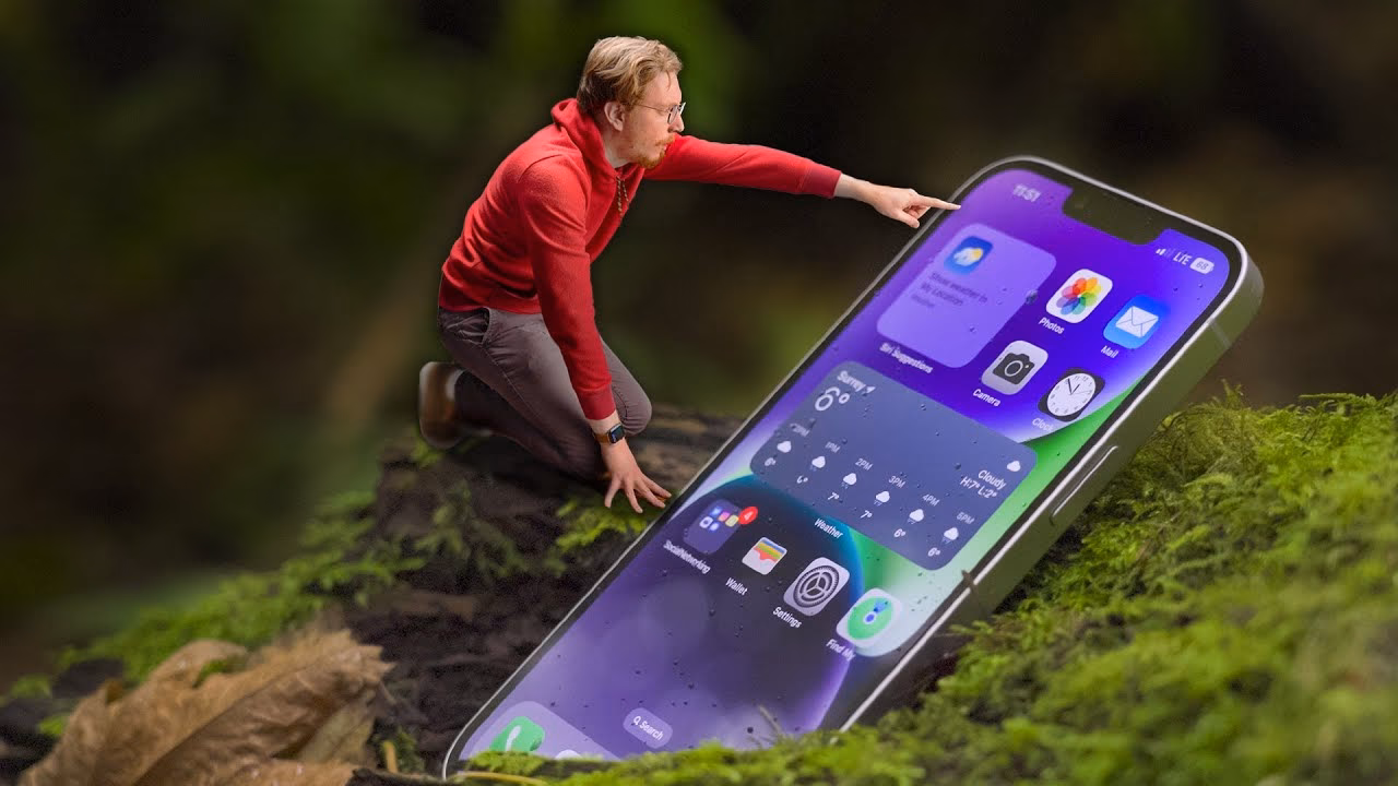 Why does my iPhone screen look too big?