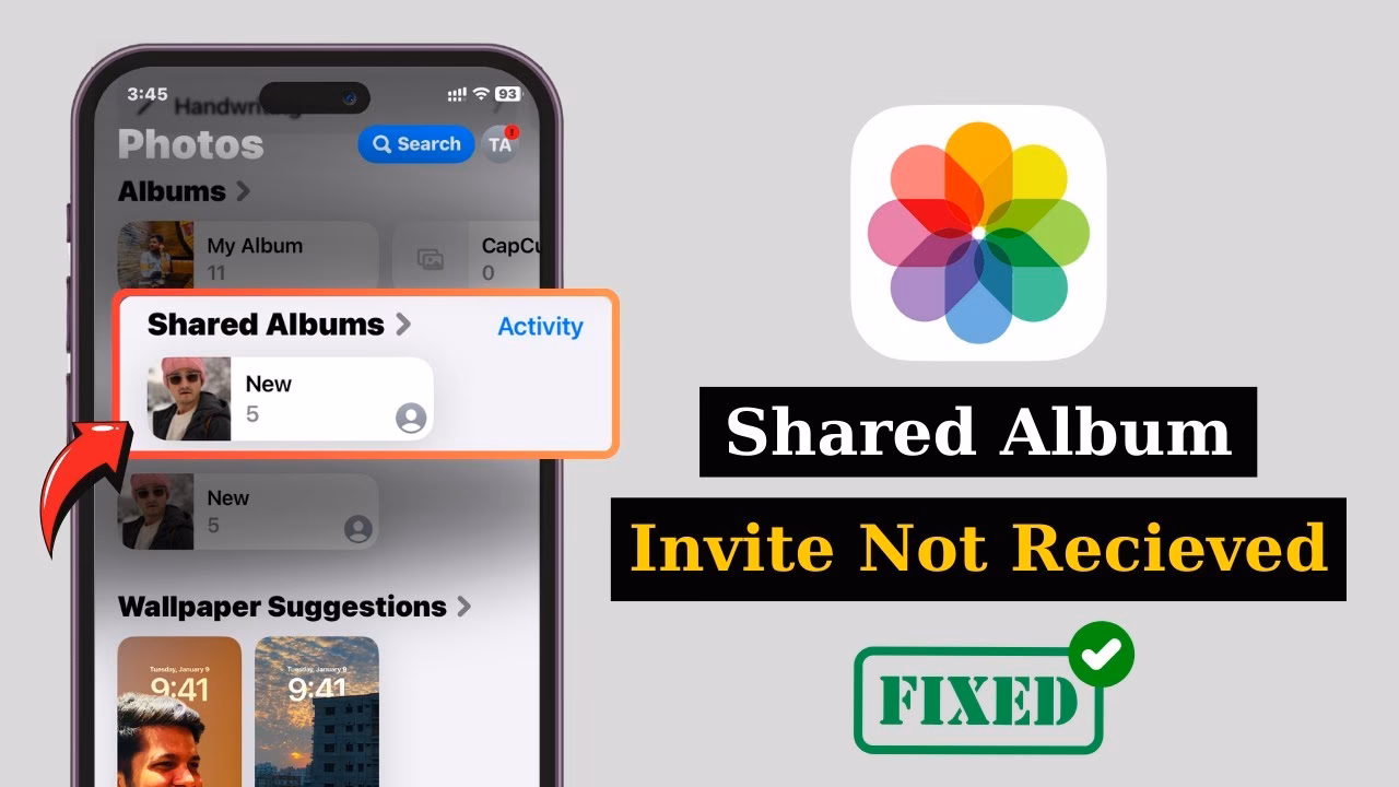 Why is my shared album not working?