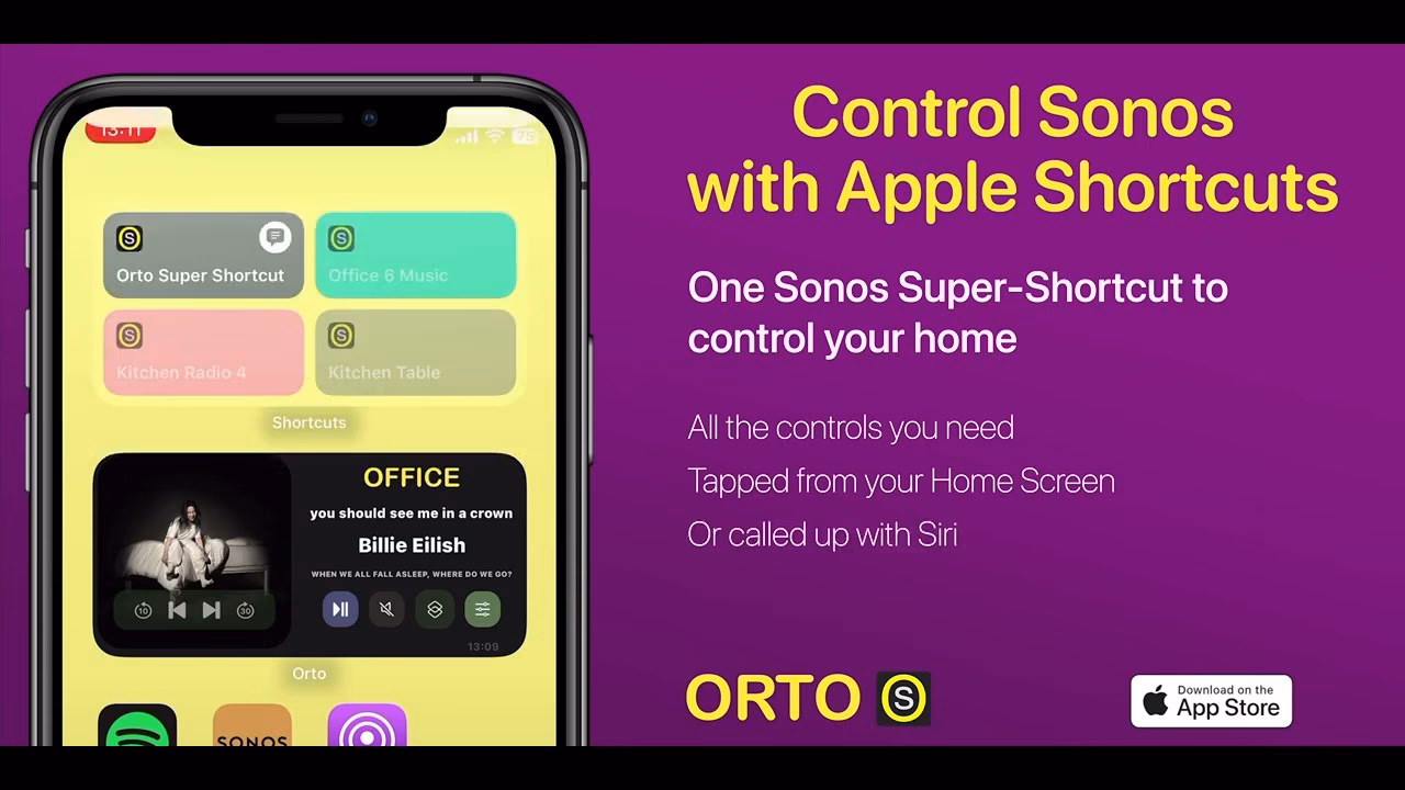 How can I control my Sonos speakers without interacting with the app?
