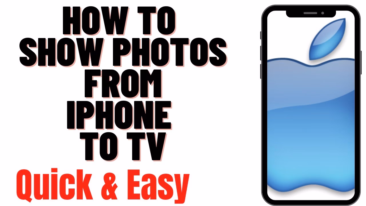 Can iPhone pictures be displayed on a TV?
