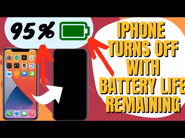 Why does my iPhone keep shutting off with Battery left?