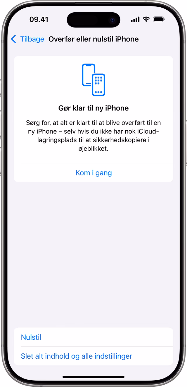 Kan du slette iPhone fra lagringspladsen?