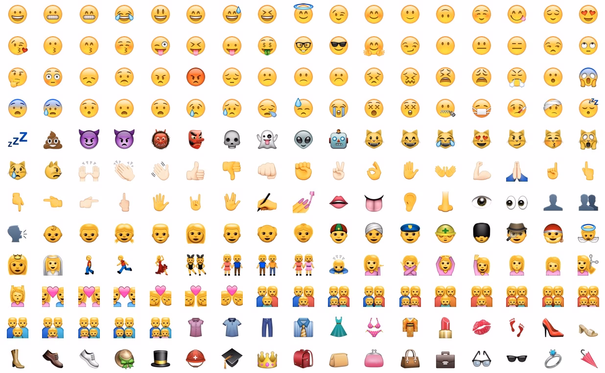 What does a smiley face mean?