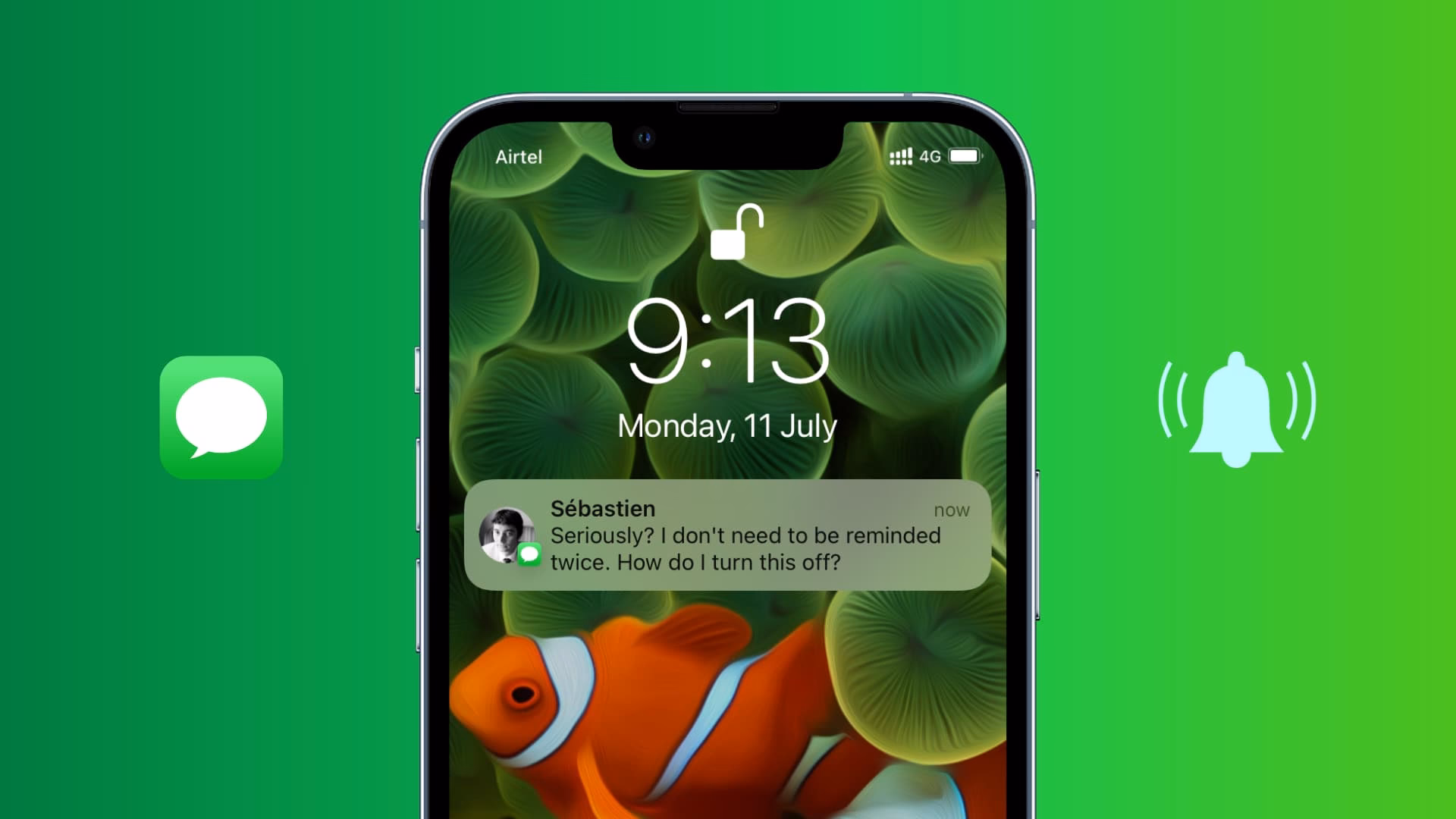 How do I disable multiple notifications from text messages?