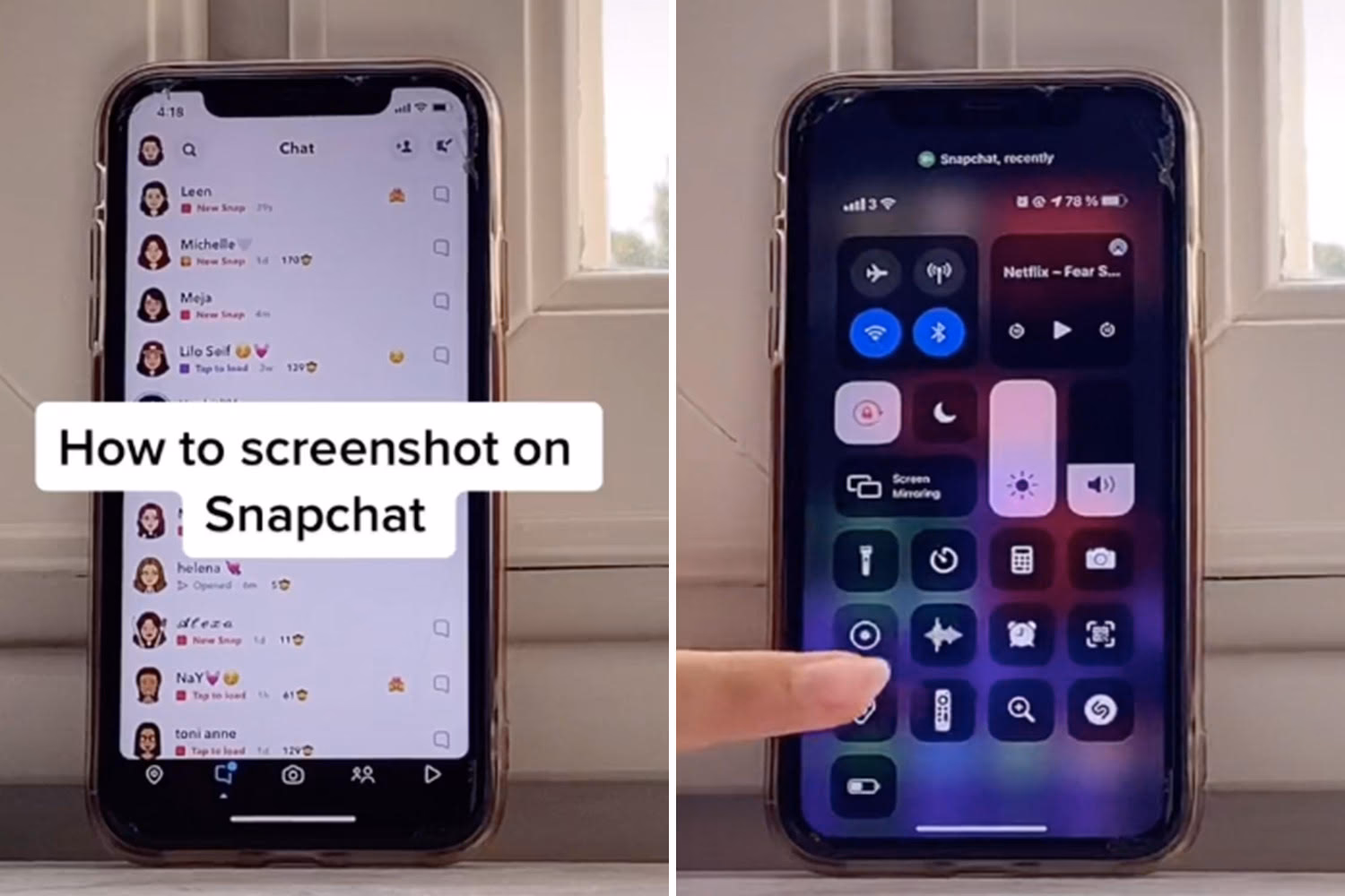 How to take secret screenshots on Snapchat?