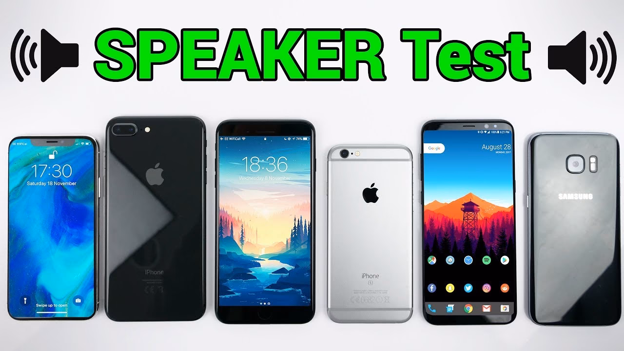 How does a speaker test app work?