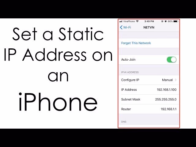 How do I use static IP addresses?