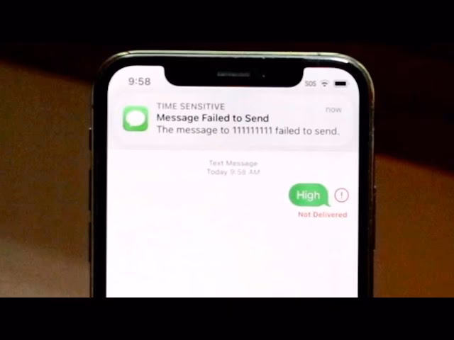 Why can't I receive SMS messages on my iPhone?