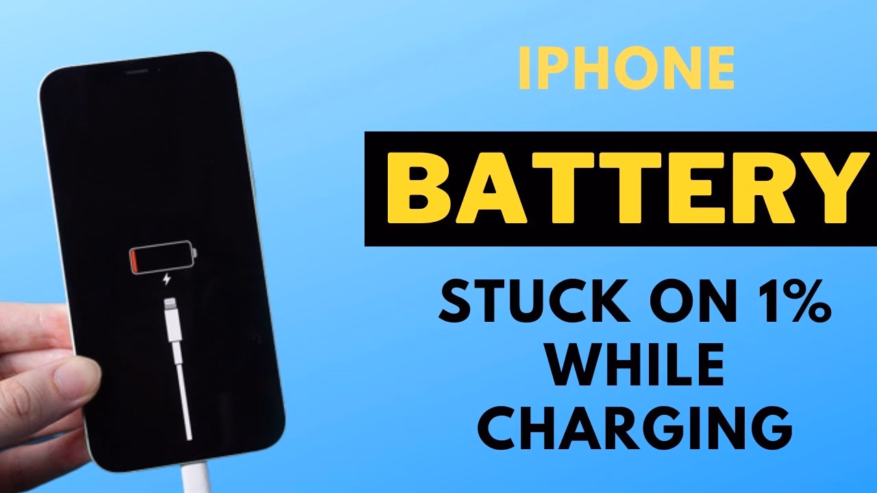 Why is my iPhone battery stuck while charging?