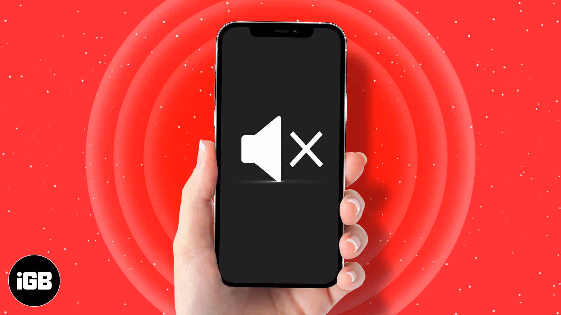 What can cause no sound at all on an iPhone?