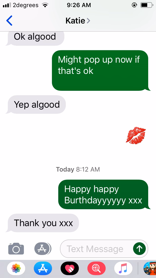 Why are my texts green when sending to another iPhone?