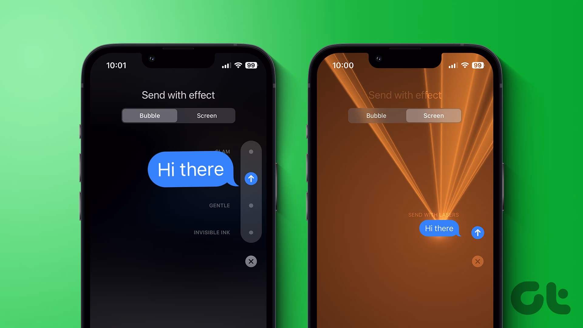 Do special effects like pew pew in iMessage work on iPhone and iPad?