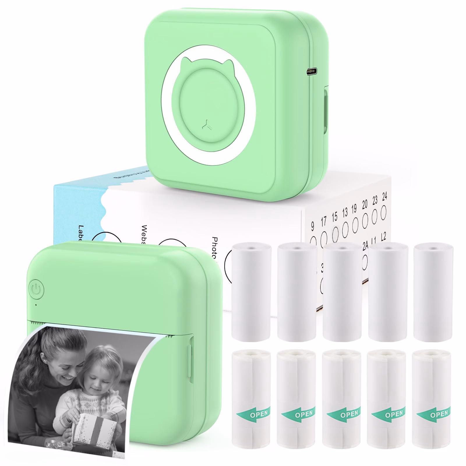 What are the features of thermal printer app?