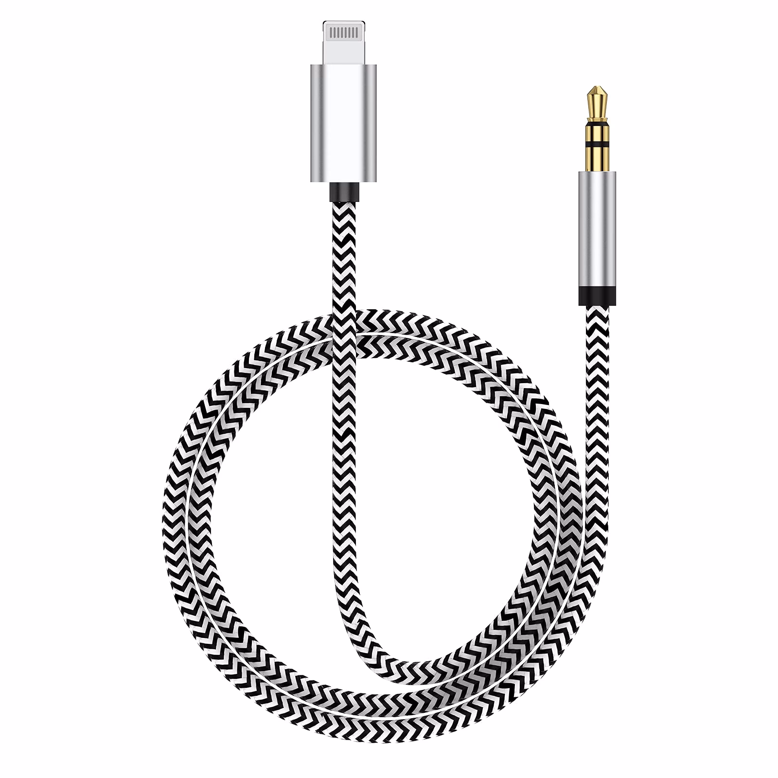 Which aux cables are compatible with iPhone?