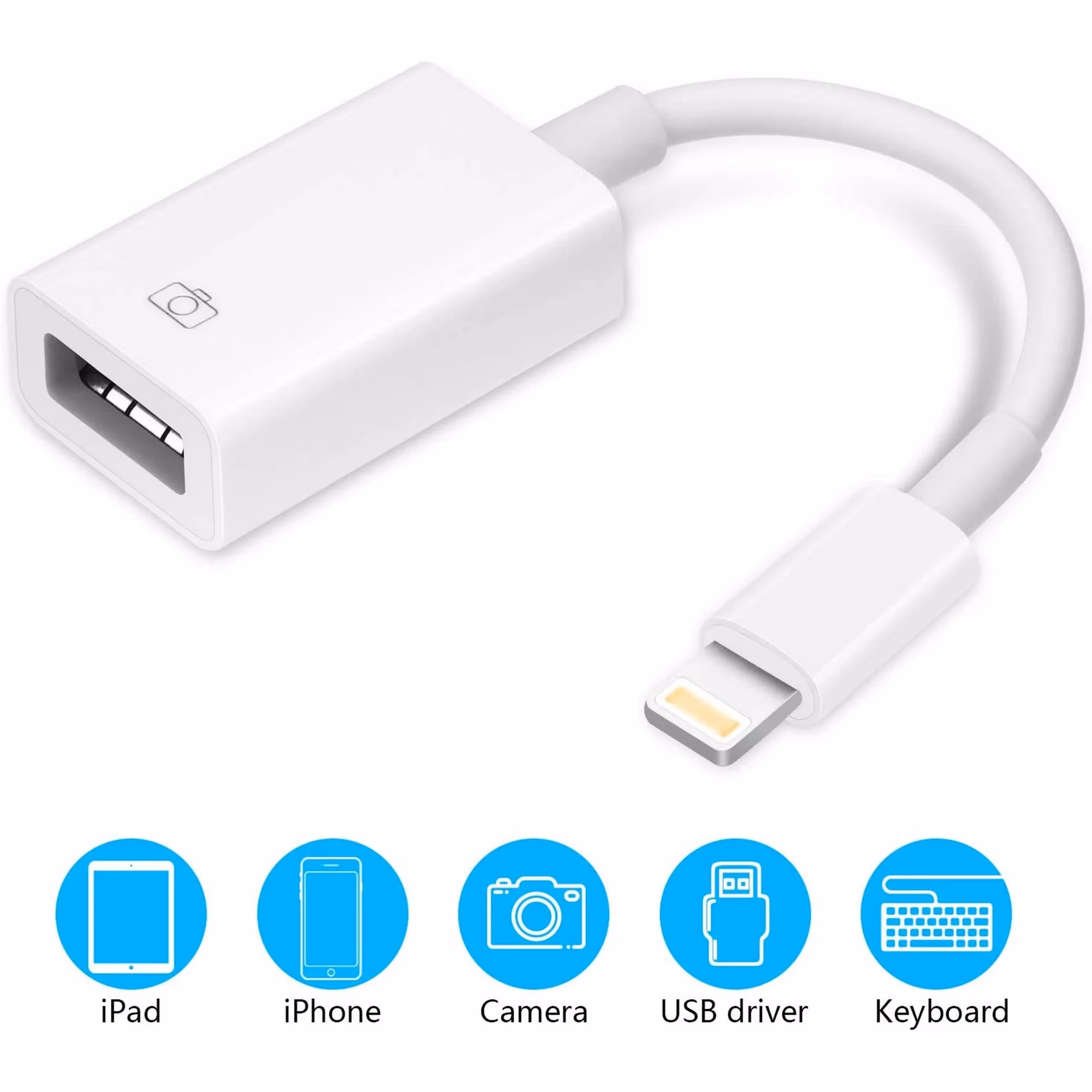 What is a USB adapter for iPhone?