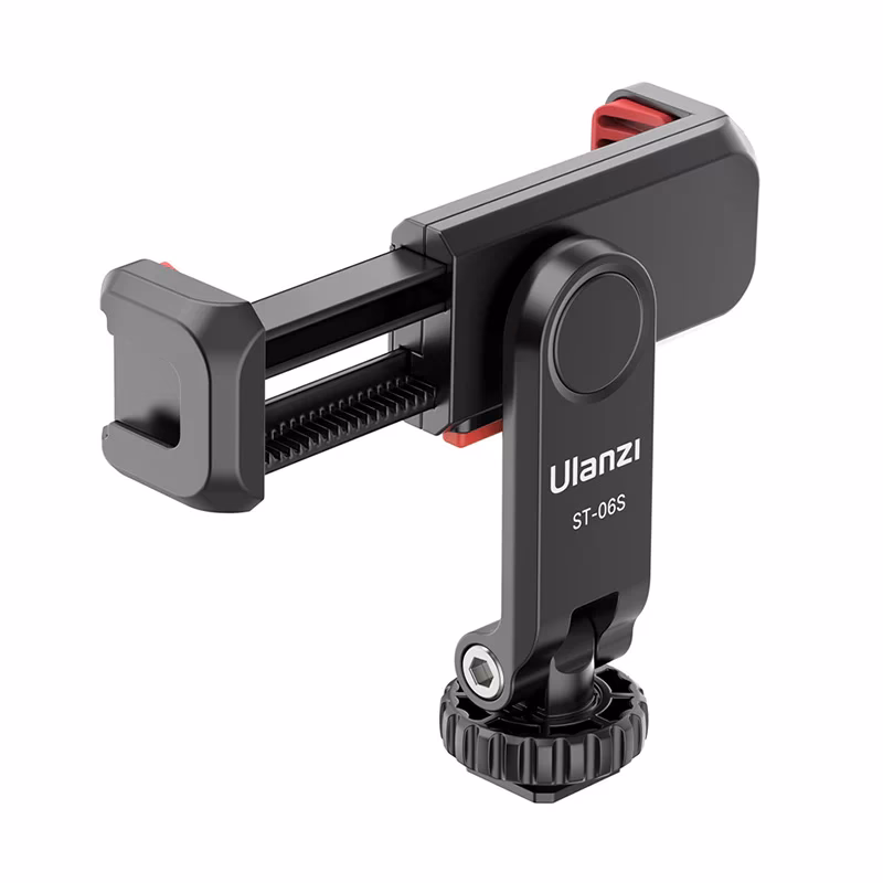 Can a smartphone tripod mount adjust the angle without a ball head?
