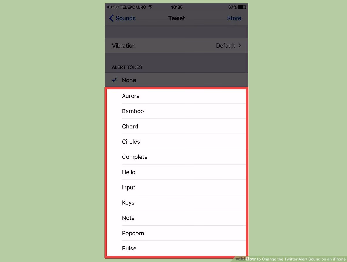 How to change Twitter notification sound on Android?