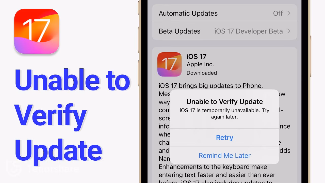 How to fix iPhone stuck on verifying update?