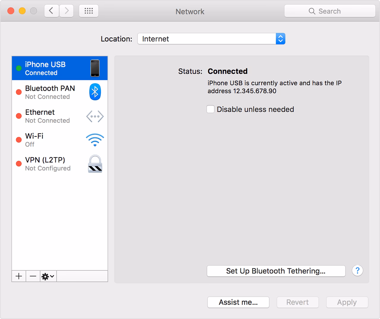 How do I tether my phone?