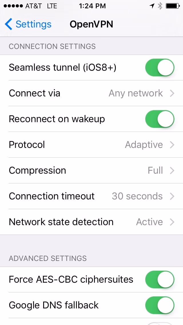 How can I protect my data with the always-on VPN feature?