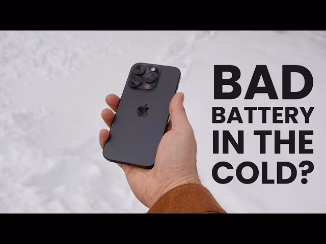 Can iPhones operate in cold weather?