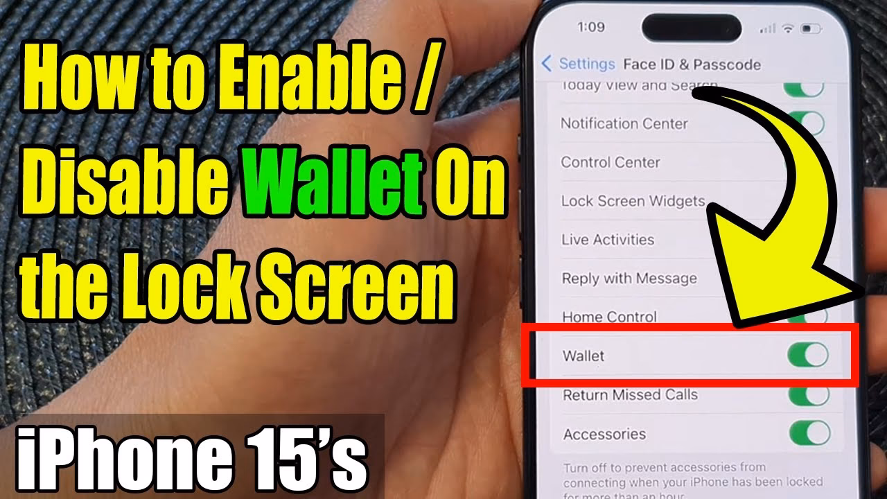 How to access wallet from iPhone 11 lock screen?
