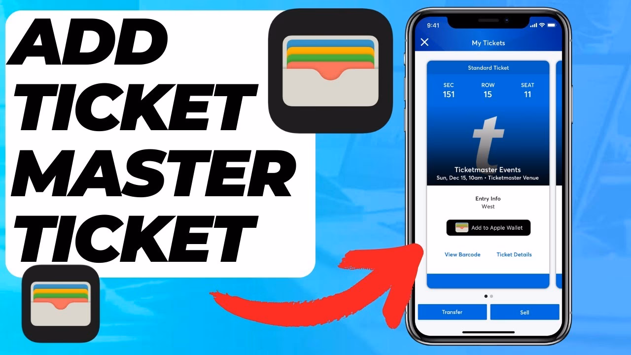 What is Apple Wallet Ticketmaster?