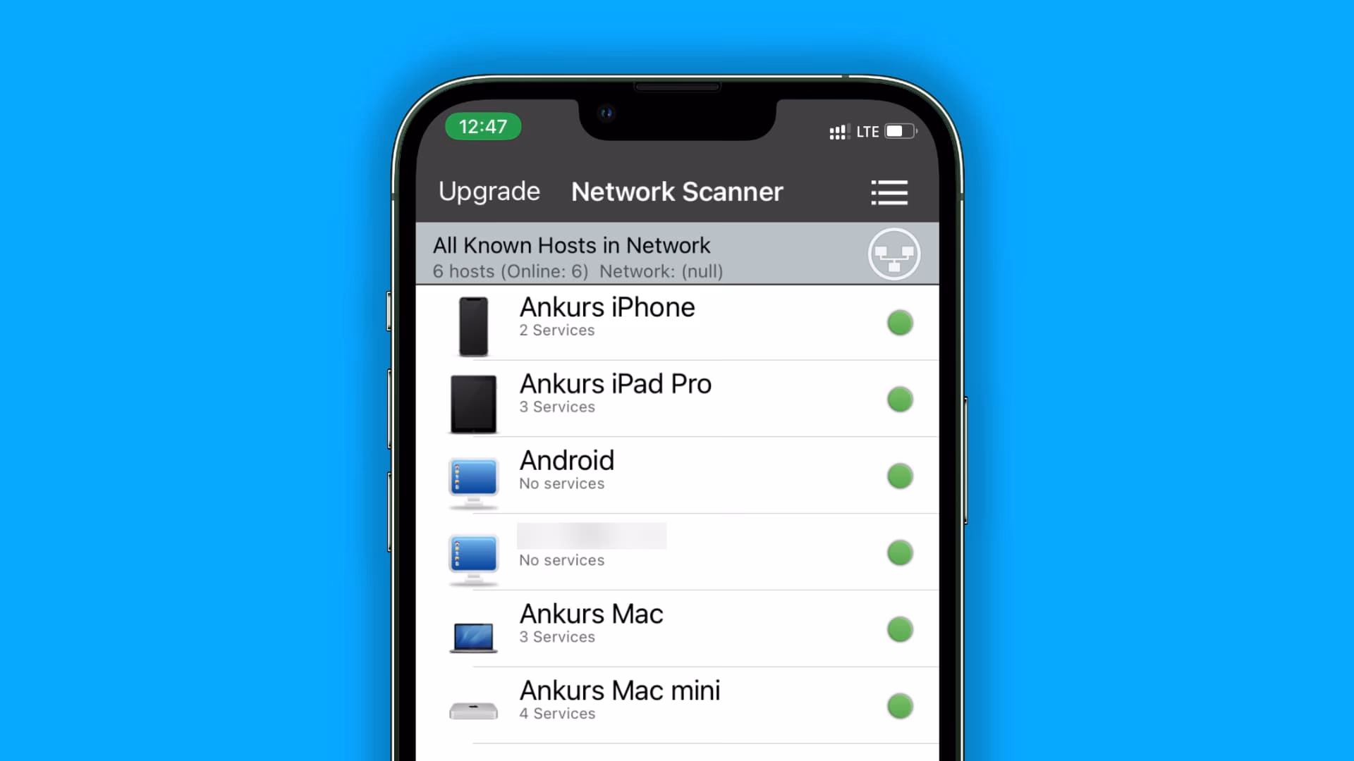 How do I see people using my iPhone's Personal Hotspot?
